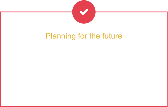 Planning for the future There should always be a vision for the fututre, a vision to expand. My business is no different and I always welcome the input, so I am always open to ideas in order to improve my service.   If you wish to contact me in order to share any ideas you may have, I am always ready to hear what you have to say, and will always welcome the input you have.