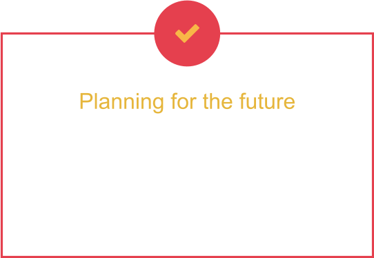 Planning for the future There should always be a vision for the fututre, a vision to expand. My business is no different and I always welcome the input.  If you wish to contact me in order to share any ideas you may have then please do so as I am always ready to hear what you have to say.
